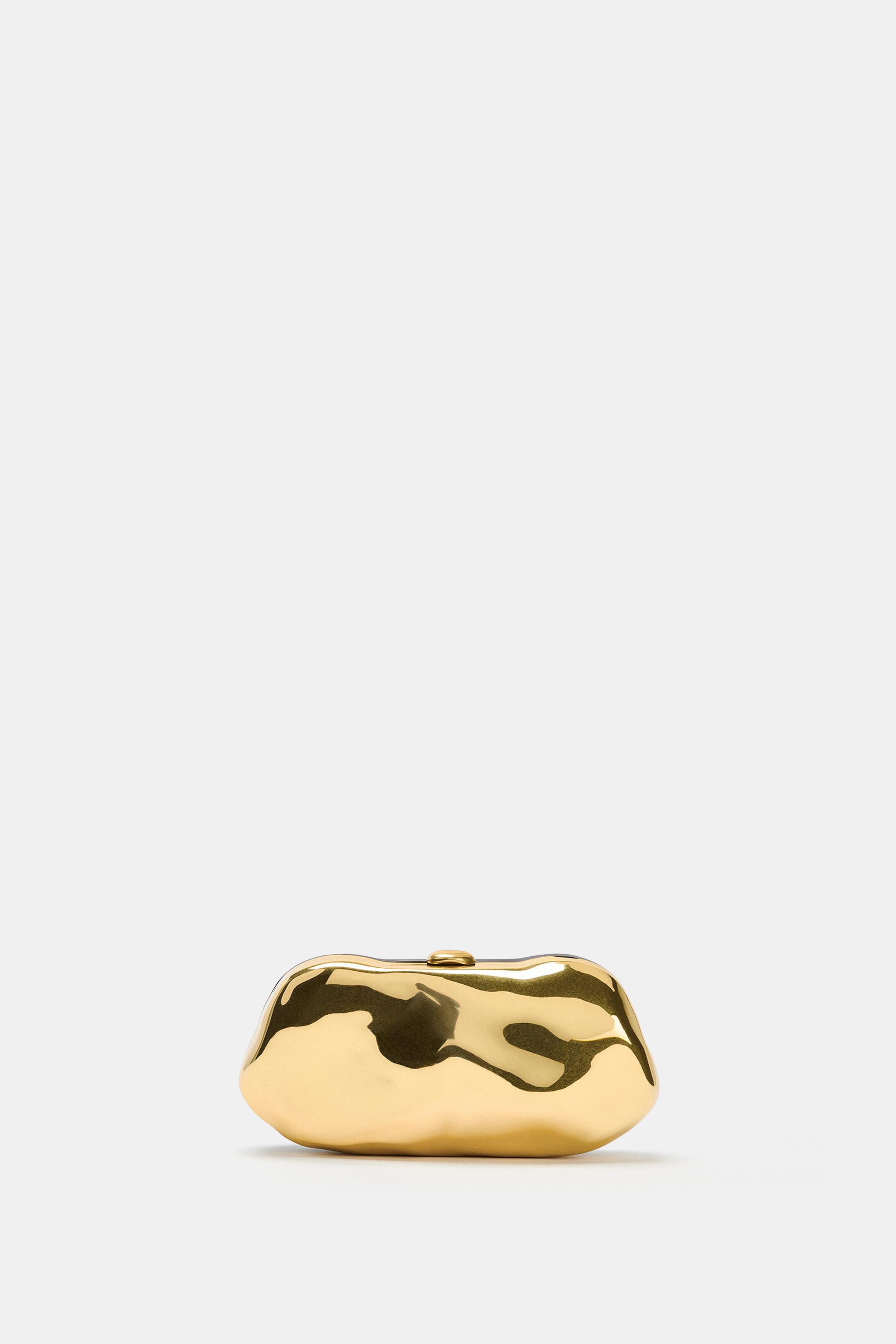 METALLIC BOX BAG